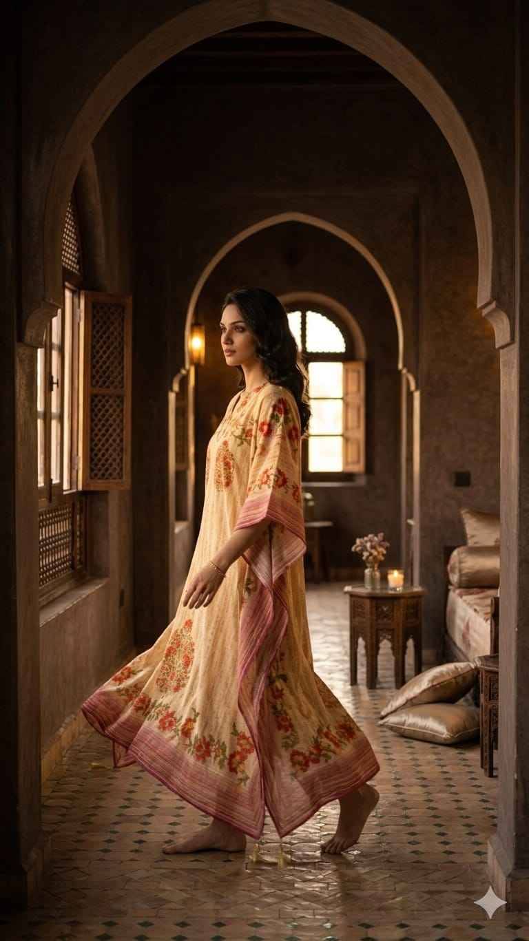 1922 Cream Hit By Fashid Designer Festive Suits Beautiful Fancy Stylish Colorful Party Wear & Occasional Wear Pure Muslin kaftan  At Wholesale Price